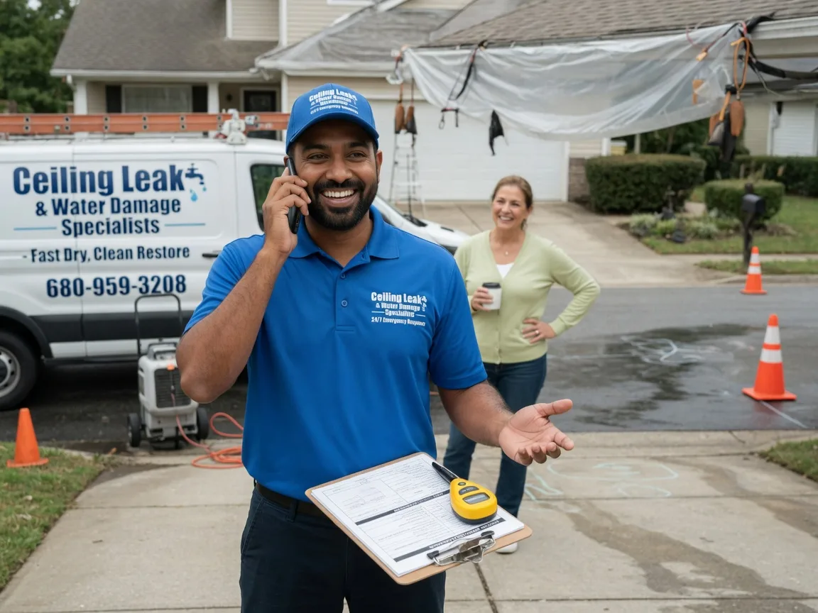 Ceiling Leak Cleanup Rio Rancho, NM FAQs